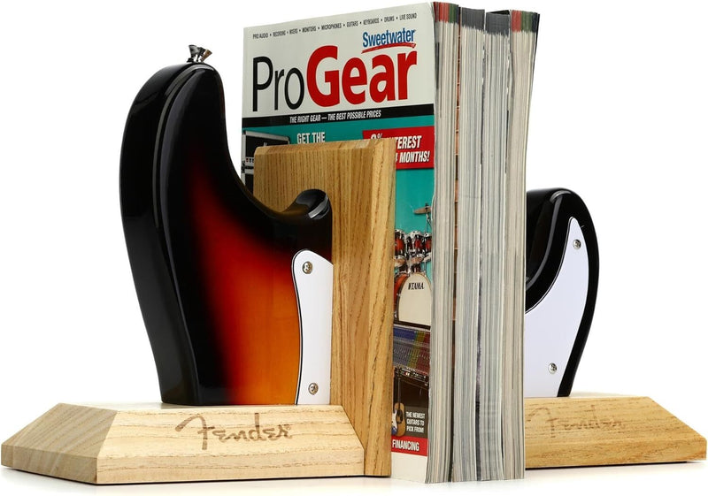 Fender Stratocaster Sunburst Bookends