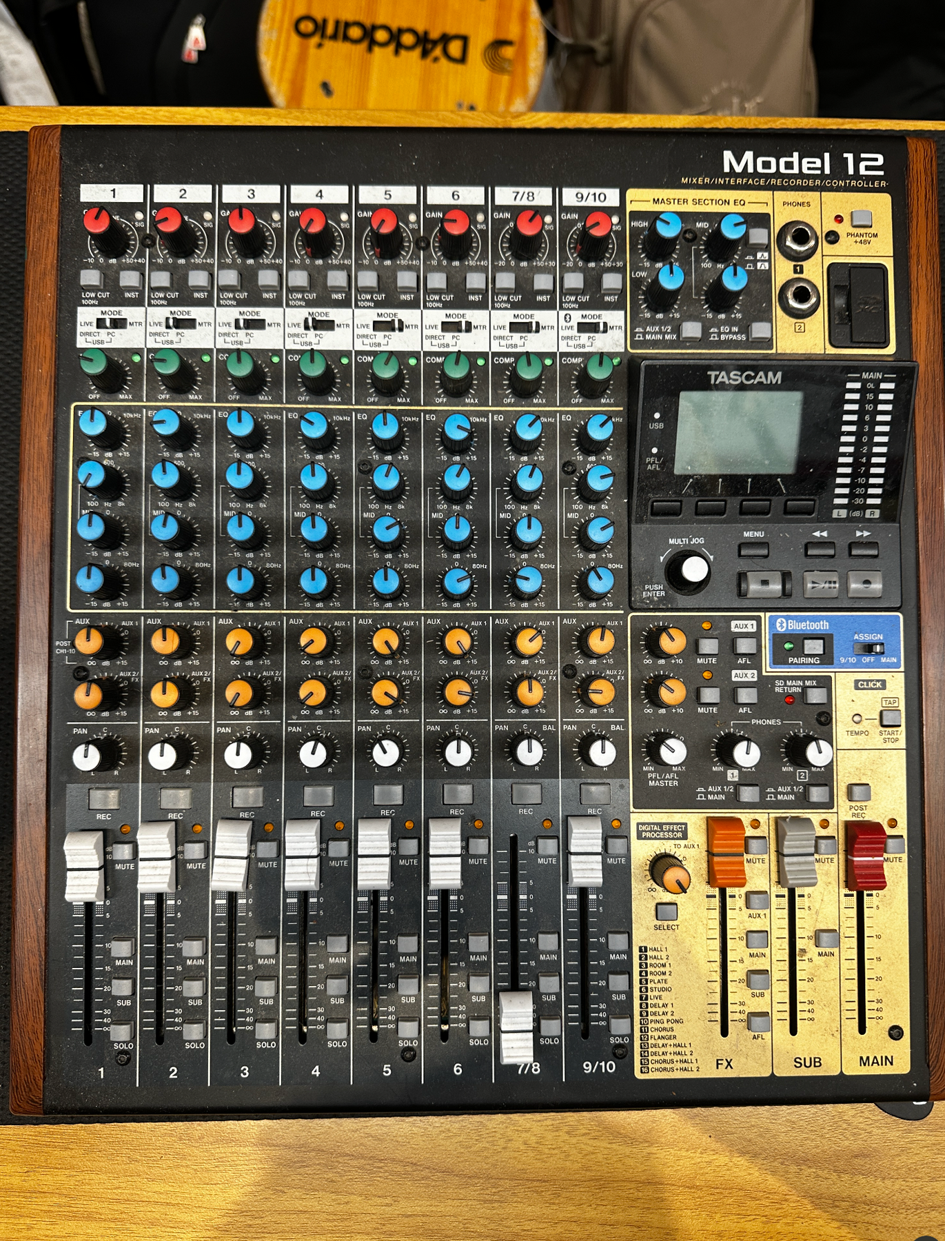 TASCAM Model 12 Multitrack Recorder / Mixer / USB Interface – Bros