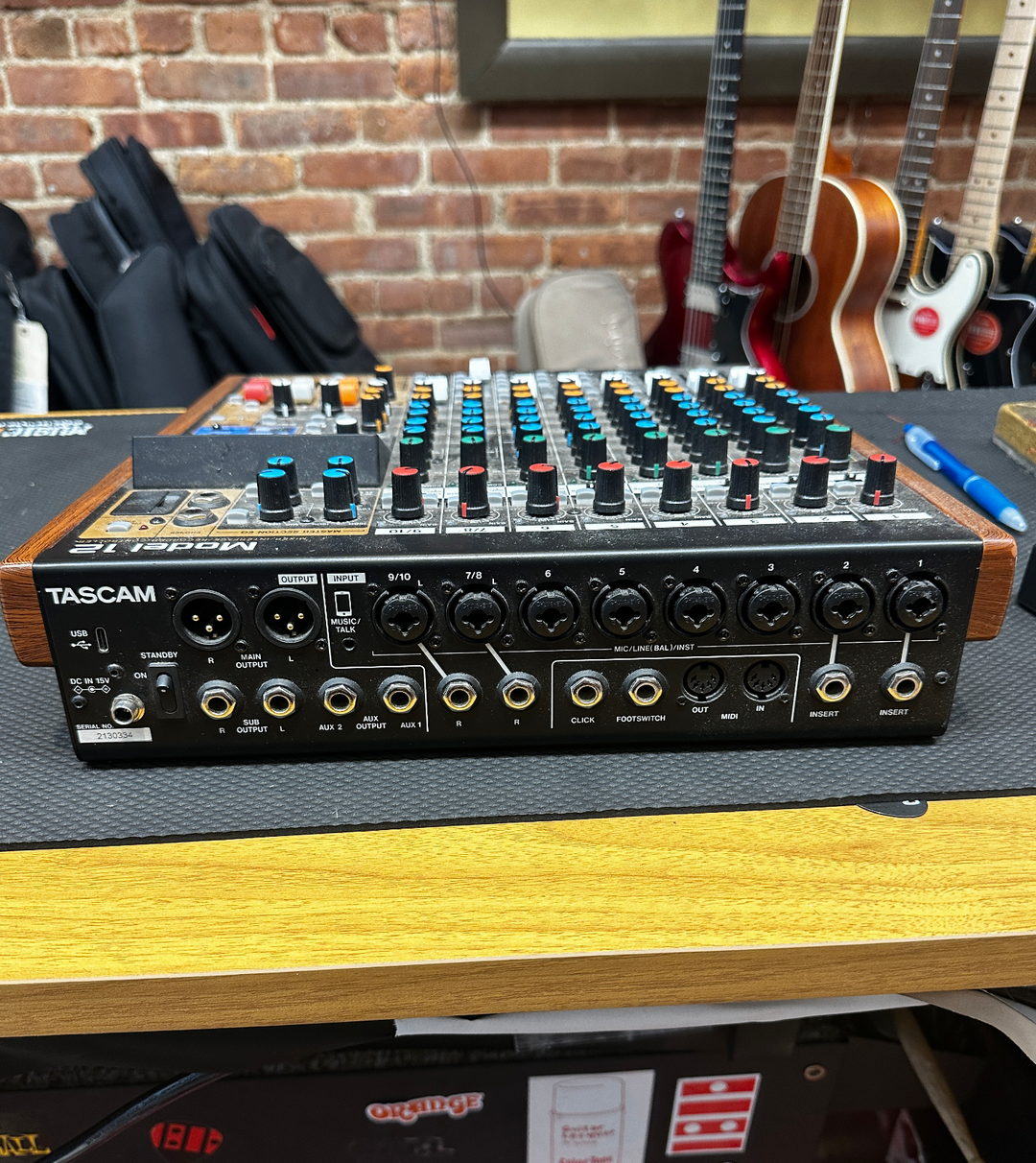 TASCAM Model 12 Multitrack Recorder / Mixer / USB Interface – Bros