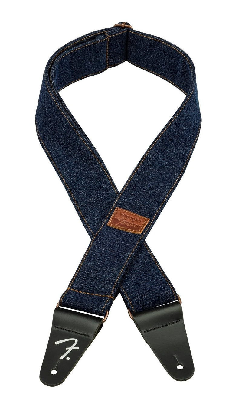 Wrangler x Fender Denim Strap - Indigo Rivet