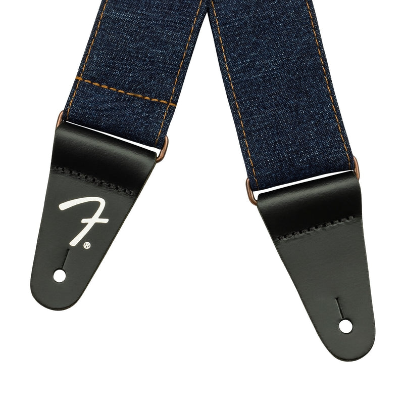 Wrangler x Fender Denim Strap - Indigo Rivet