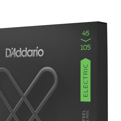 D'Addario XTB45105 XT Bass Nickel Plated Steel, Light Top/Medium Bottom, Long Sc...