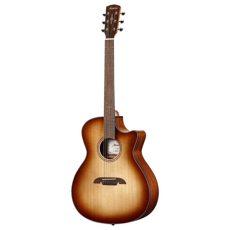 Alvarez AG60CE Grand Auditorium Acoustic-Electric Guitar, Shadowburst