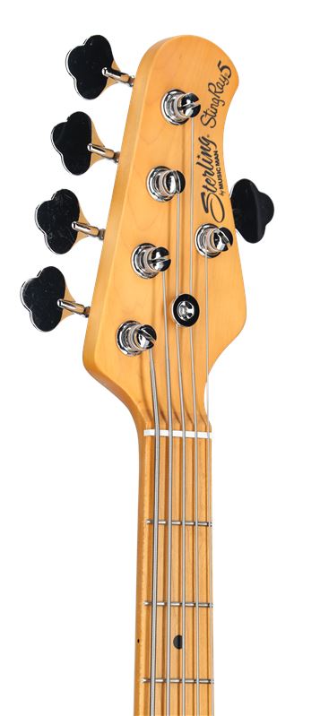 Sterling StingRay5 Classic Bass Guitar - Olympic White
