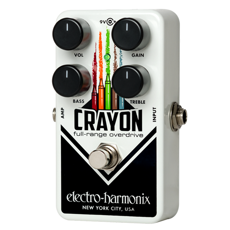 Electro-Harmonix Crayon Full Range Overdrive Pedal