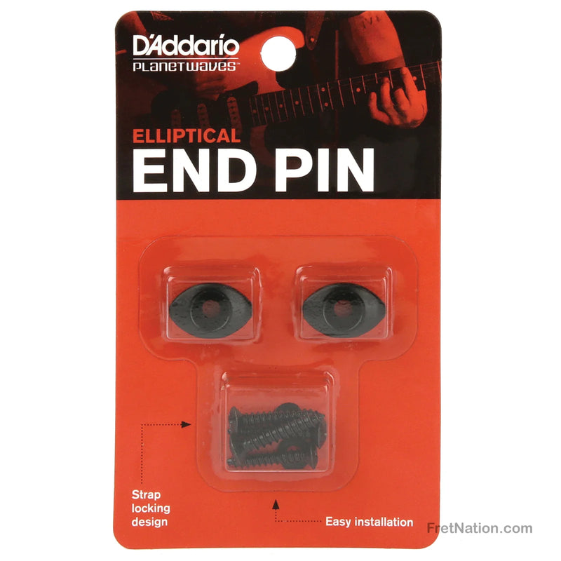 Planet Waves Elliptical End Pins Black