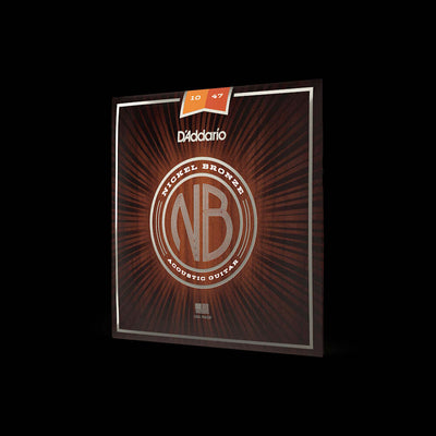 D'Addario NB1047 Nickel Bronze Acoustic Guitar Strings Extra Light 10-47