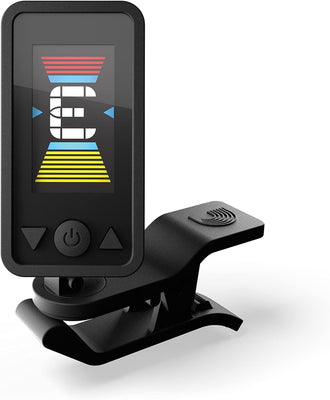 D'Addario Eclipse Rechargeable Headstock Tuner, Black