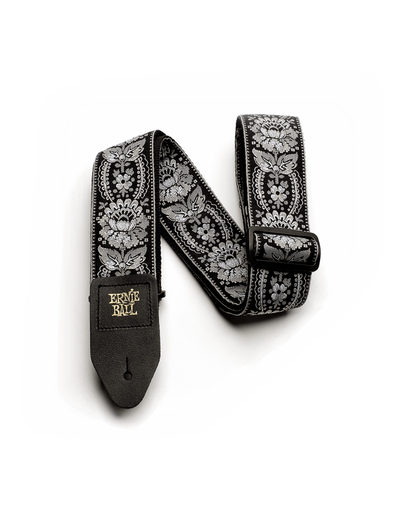 Ernie Ball Jacquard Guitar Strap Silver Orleans