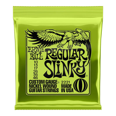 Ernie Ball Regular Slinky Electric Guitar Strings 10-46