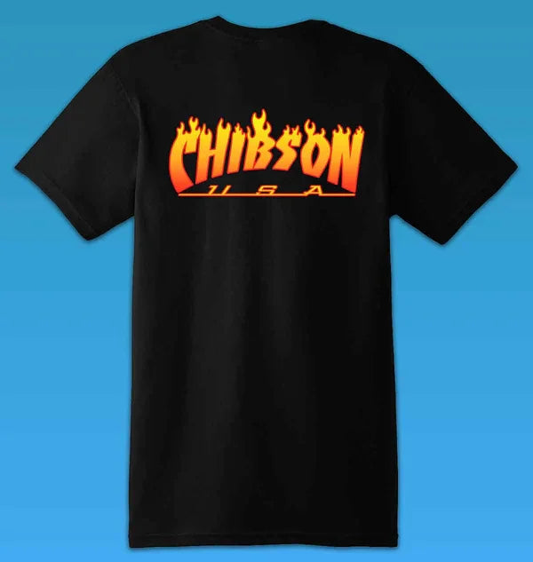 Chibson Flame Logo T-Shirt L