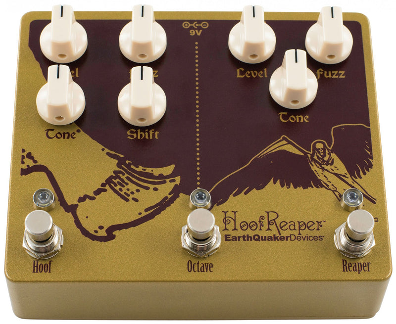 EarthQuaker Hoof Reaper Double Fuzz with Octave Up