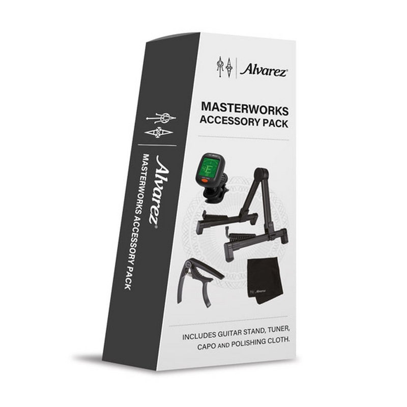 Masterworks Accessory Pack Stand Tuner Capo and Cloth