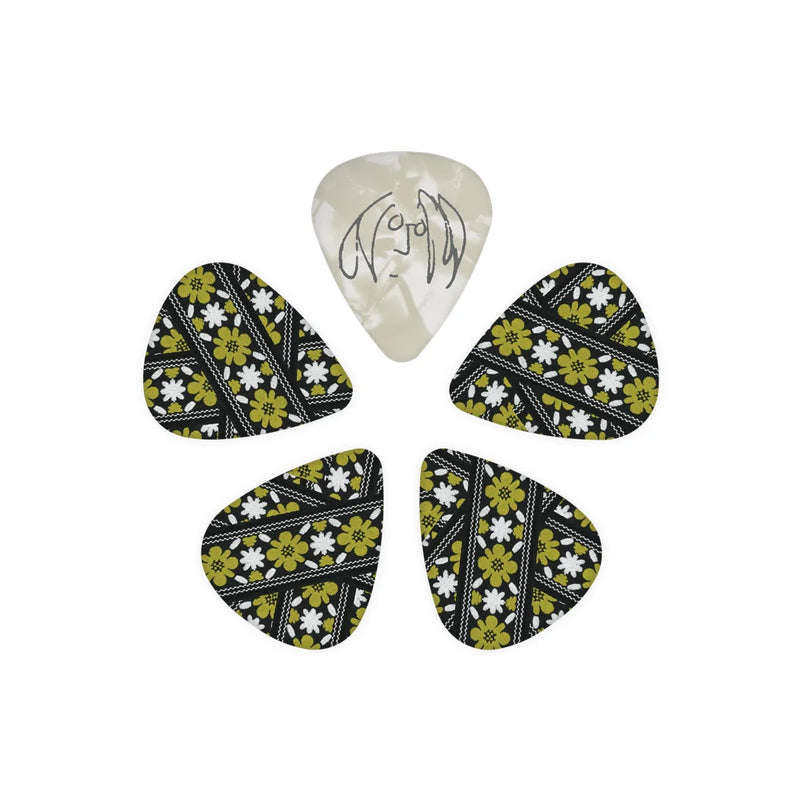 John Lennon Rooftop Guitar Picks Medium Gauge (.70mm), 10-Pack