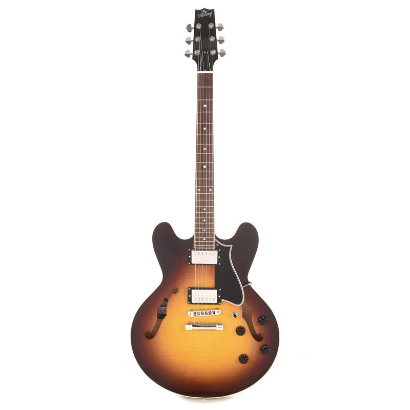 STANDARD H-535 SEMI-HOLLOW ELECTRIC GUITAR WITH CASE ORIGINAL SUNBURST