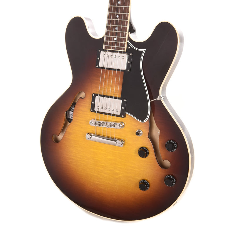 STANDARD H-535 SEMI-HOLLOW ELECTRIC GUITAR WITH CASE ORIGINAL SUNBURST