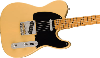 Fender Vintera II '50s Nocaster, Maple Neck, Blackguard Blonde with Gig Bag