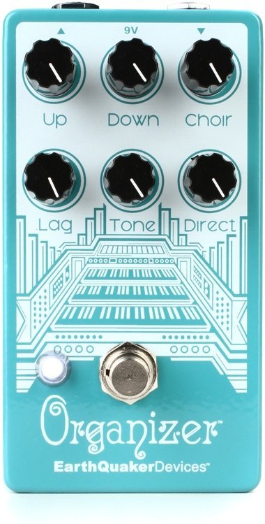 organ guitar pedal EarthQuaker Devices Organizer V2 Polyphonic Organ Emulator Pedal