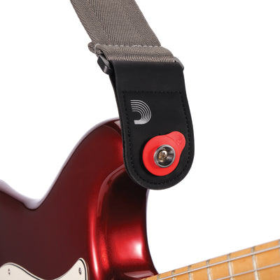 D'Addario Flex Lock Strap Block, 4-Pk Red