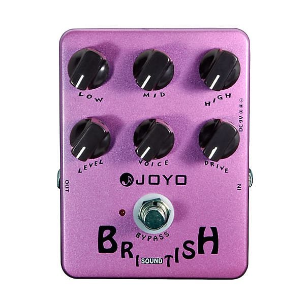 Joyo JF-16 British Sound Guitar Overdrive Effect Pedal