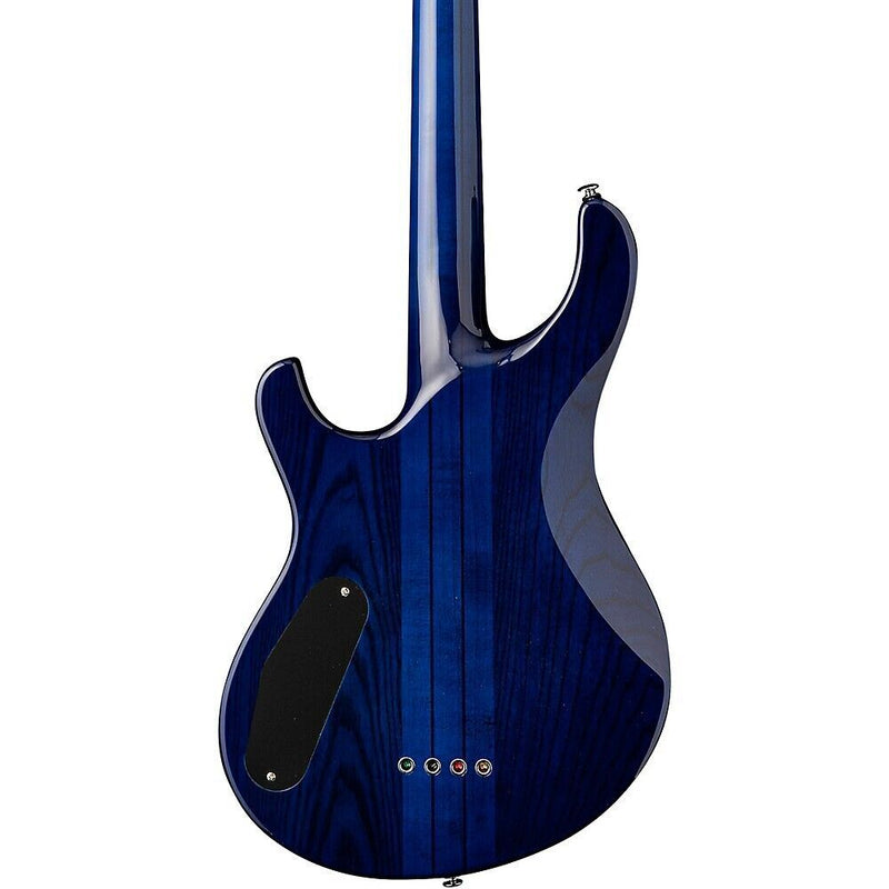 PRS SE Kingfisher Bass - Faded Blue Wrap Around Burst