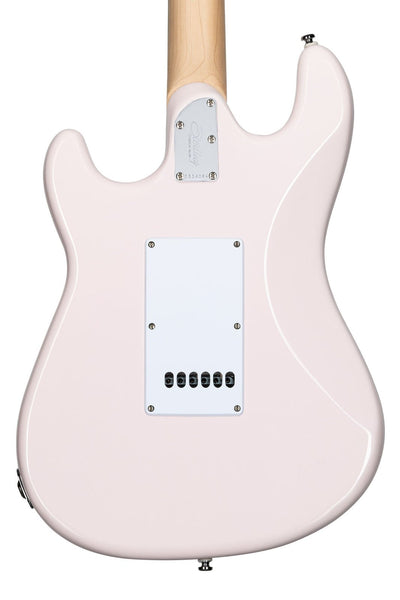 Sterling by MusicMan Cutlass Short Scale HS Electric Guitar, Shell Pink