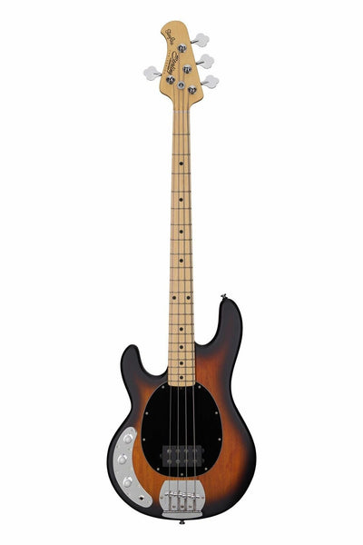 Sterling by Music Man S.U.B. Ray4LH Left Handed StingRay Maple Fretboard, Vintage Sunburst