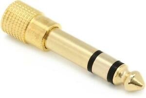 Hosa Headphone Adaptor 3.5 Mm TRS To 1/4 In TRS