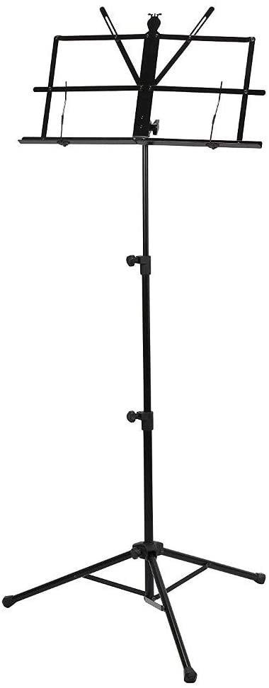 Strukture Deluxe Folding Music Stand Black SMS1X