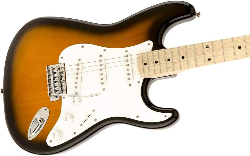 Squier Affinity Series Stratocaster FMT Electric Guitar, Sienna Sunburst, Maple Fingerboard