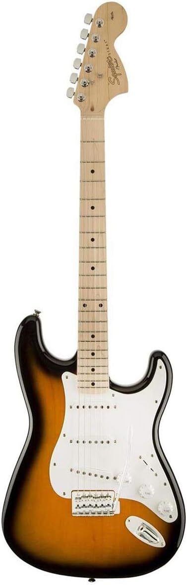 Squier Affinity Series Stratocaster FMT Electric Guitar, Sienna Sunburst, Maple Fingerboard