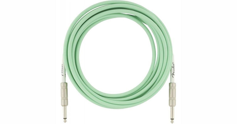 Fender Seafoam Green 15ft Instrument Cable