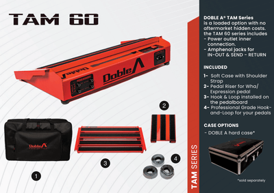 DOBLE A® TAM 60-4 with Soft Case