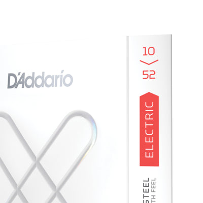 D'Addario XSE1052 Nickel Wound Electric Guitar Strings, Light Top/Heavy Bottom, 10-52