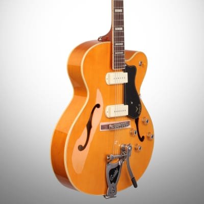 Guild X-175B Manhattan Electric Guitar, Blonde with Bigsby