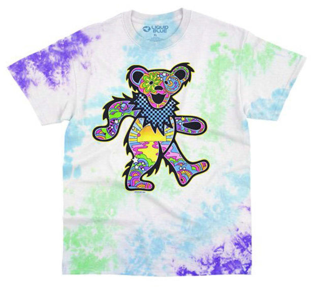Grateful Dead Mod Bear Mens T Shirt