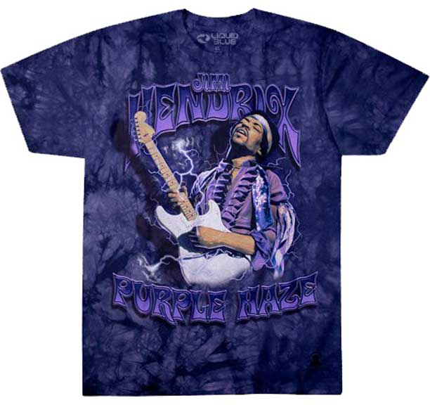 Jimi Hendrix Purple Haze Mens T-Shirt