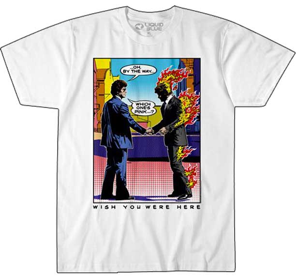 Pink Floyd Wywh Pop Art Mens T-Shirt