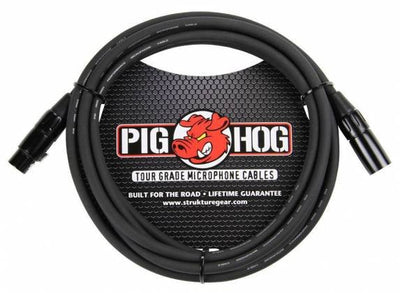 pig hog 15' xlr microphone cable