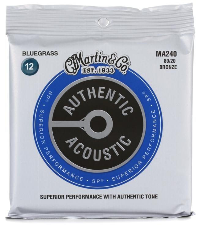 Martin Authentic 80/20 Blugrass