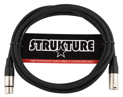 strukture 10ft 7mm microphone cable