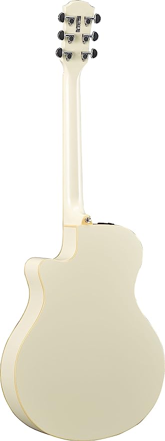 Yamaha APX600 VW Thin Body Acoustic-Electric Guitar Vintage White