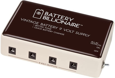 danelectro billionaire bat-1 battery billionaire pedal power supply