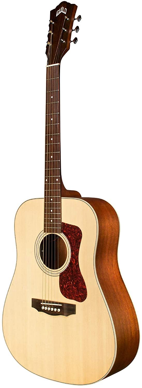 Guild Guitars D-240E Acoustic Guitar in Natural Dreadnought Archback Solid Top Westerly Collection