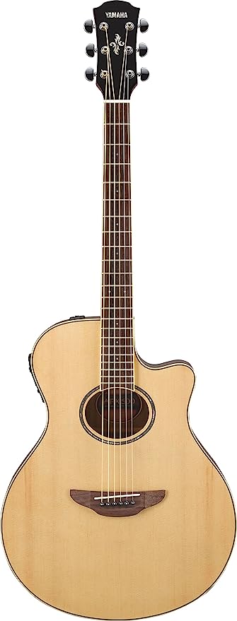 Yamaha APX600 NA Thin Body Acoustic-Electric Guitar Natural
