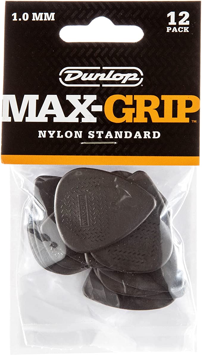 Dunlop Max-Grip Nylon Standard Pick Pack 1.00