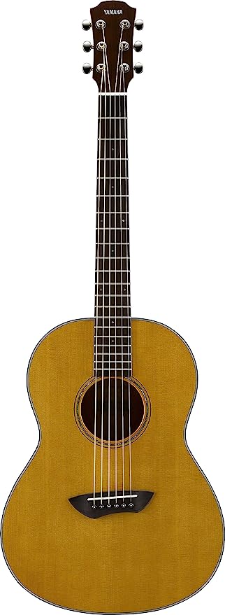 Yamaha CSF1M VN Parlor Size Acoustic Guitar with Hard Gig Bag
