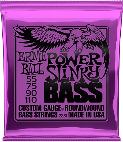 Power Slinky Bass Nickel - Wound 55-110 Gauge