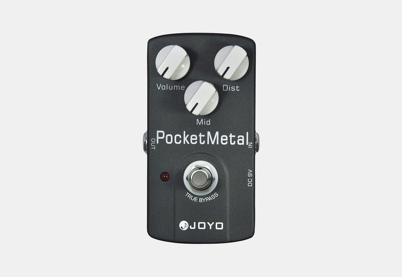 joyo audio jf-35 pocket metal distortion guitar effects pedal