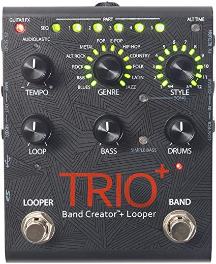DigiTech Trio+ Band Creator and Looper Pedal